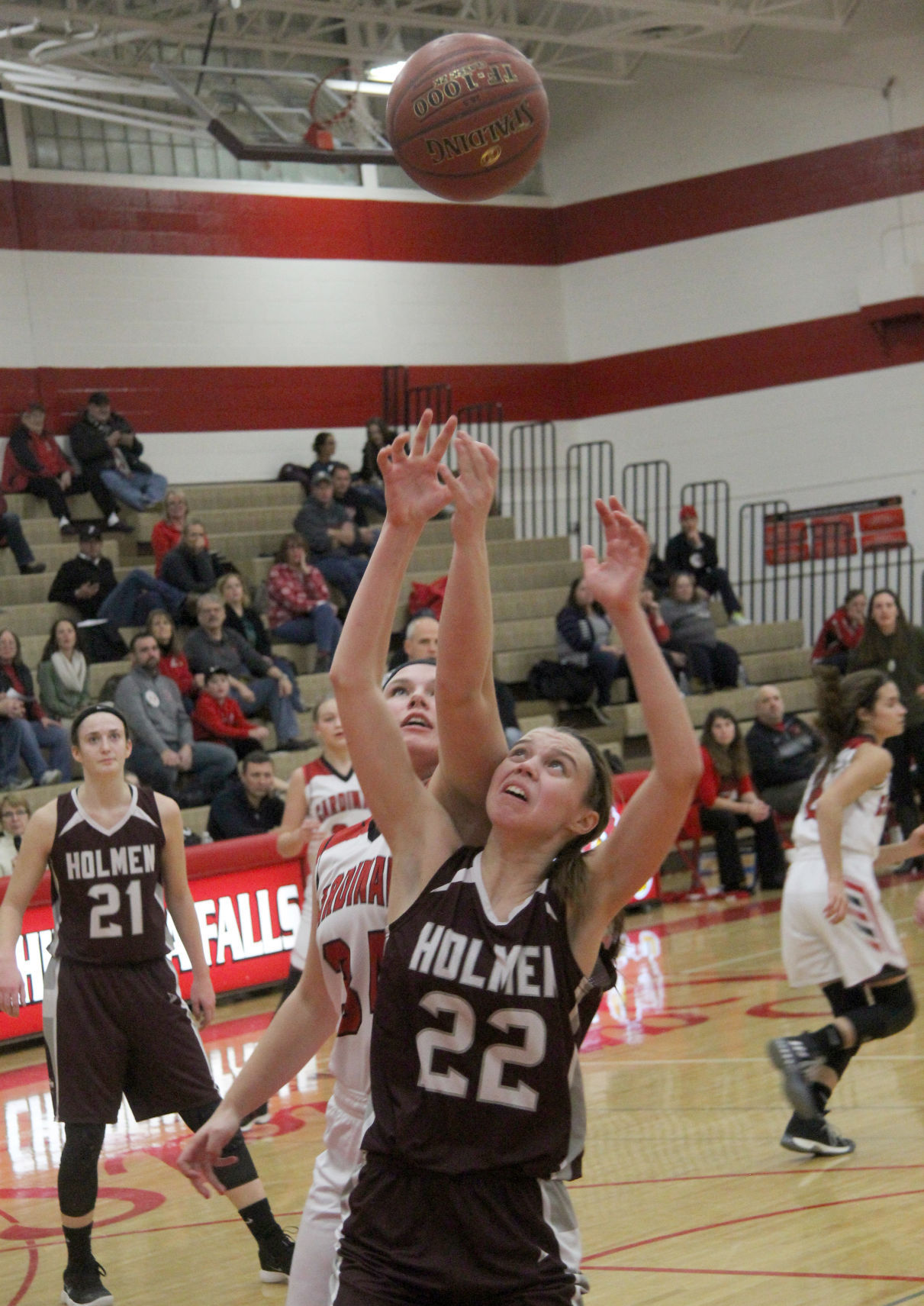 Holmen at Chi-Hi girls basketball 1-2-18